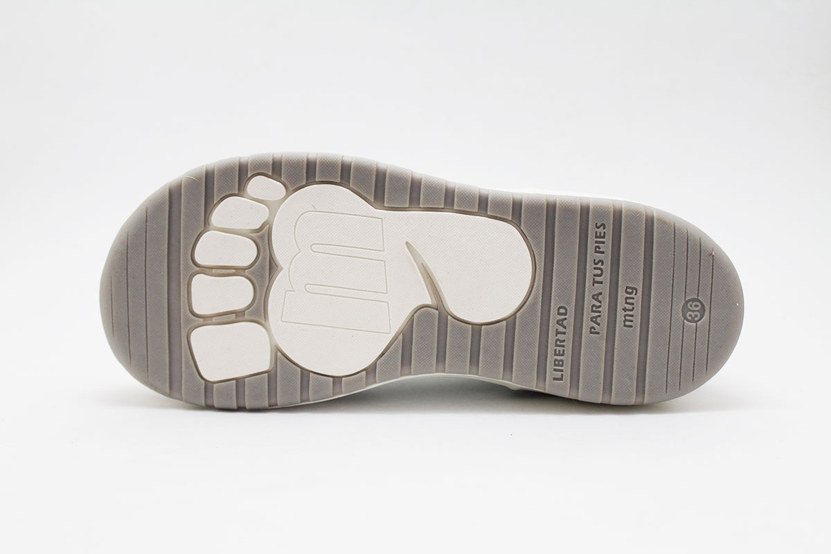 Zapatillas barefoot mujer blanco lila Mustang - Imagen 8