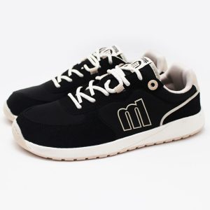 Zapatillas barefoot mujer negro Mustang