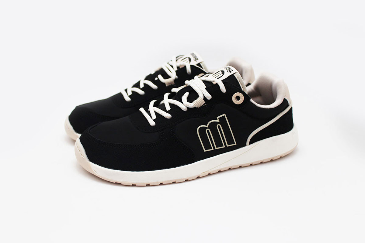 Zapatillas barefoot mujer negro Mustang - Imagen 2