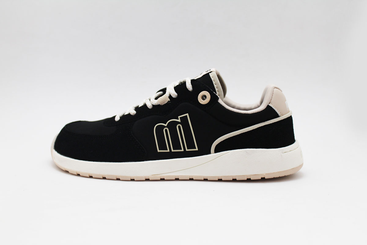 Zapatillas barefoot mujer negro Mustang - Imagen 3