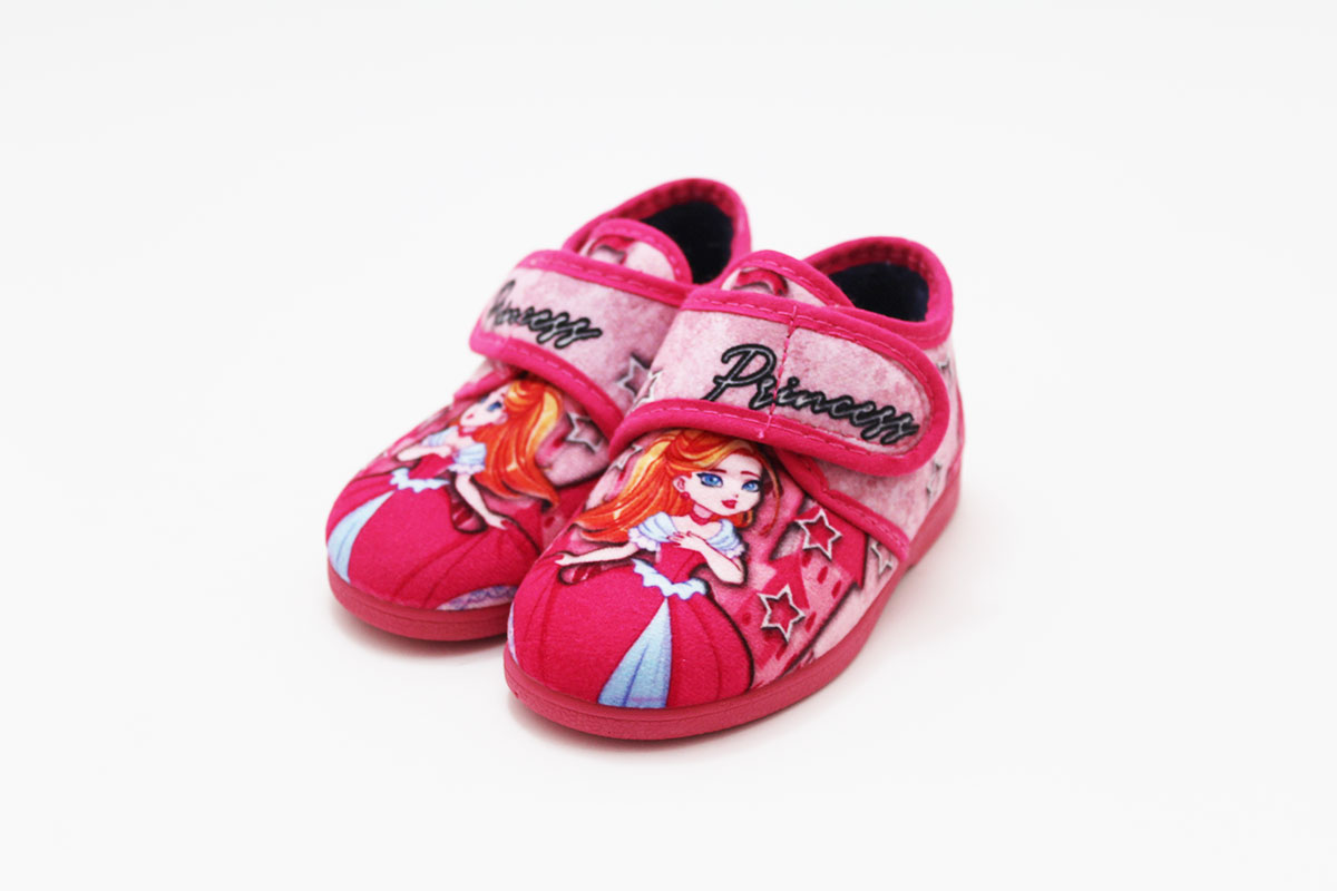 Zapatilla casa niña rosa princesa - Imagen 3
