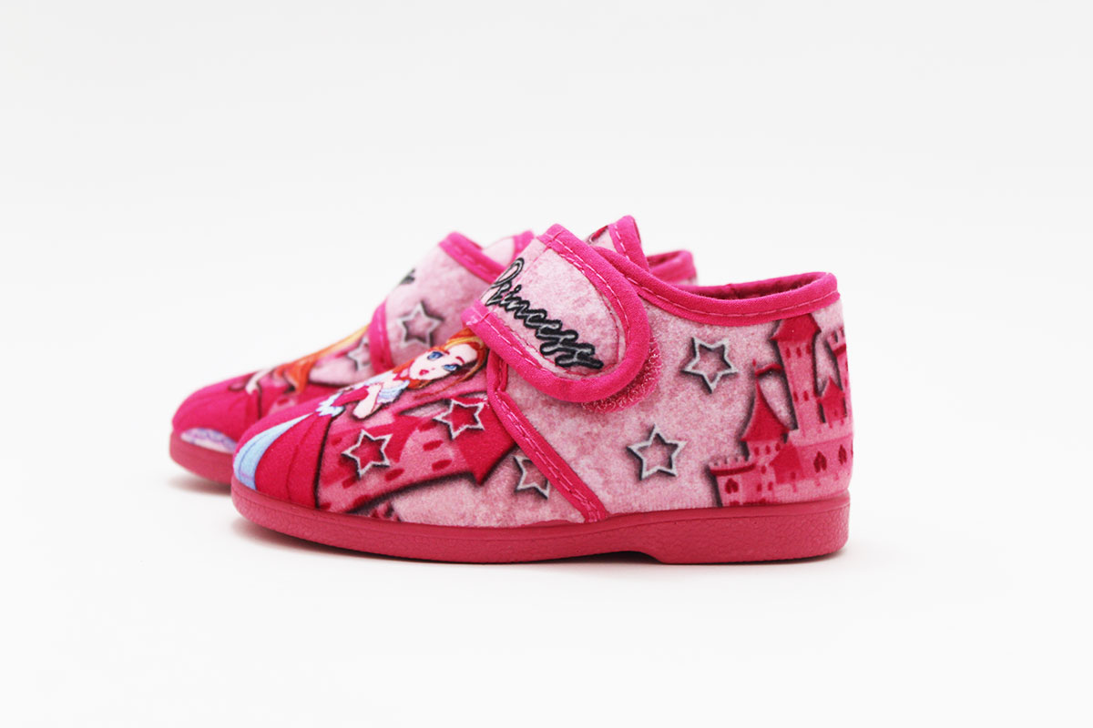 Zapatilla casa niña rosa princesa - Imagen 5