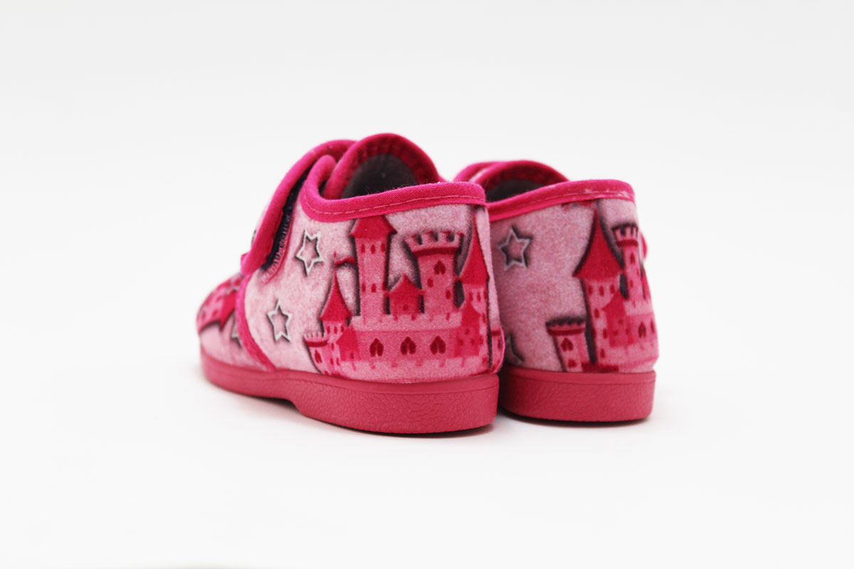 Zapatilla casa niña rosa princesa - Imagen 6