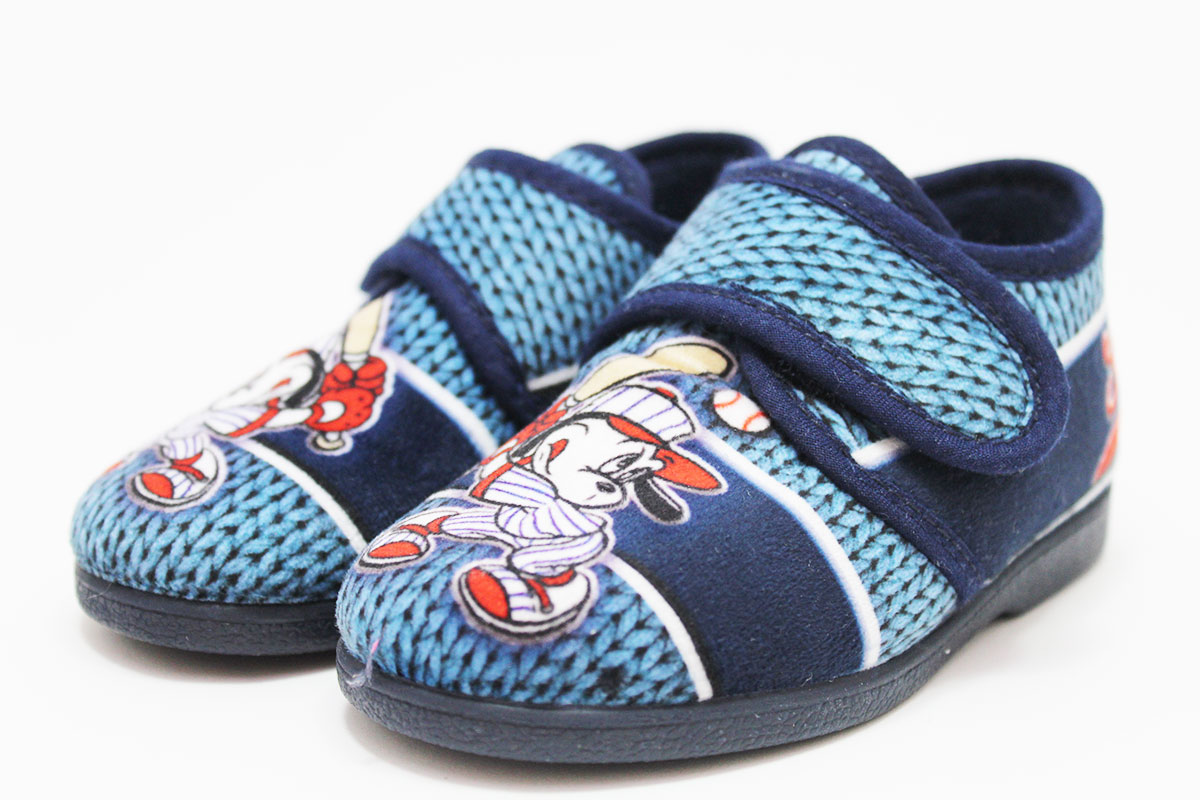 Zapatilla casa estampado azul niño - Imagen 5