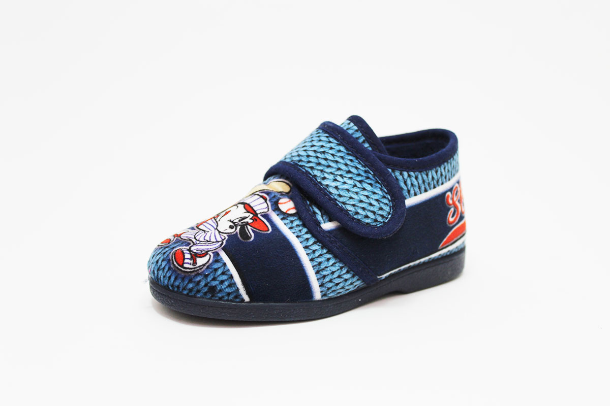 Zapatilla casa estampado azul niño - Imagen 7