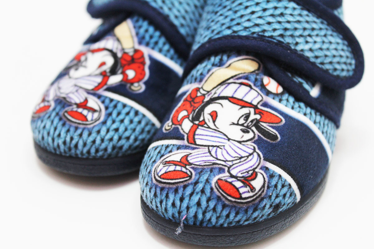 Zapatilla casa estampado azul niño - Imagen 8