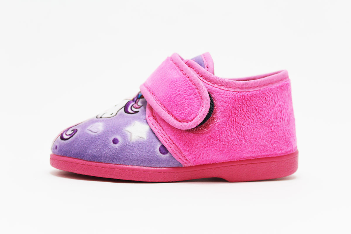 Zapatilla casa estampados niña unicornio - Imagen 5
