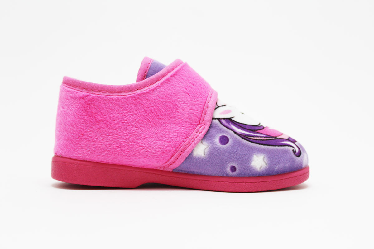 Zapatilla casa estampados niña unicornio - Imagen 6