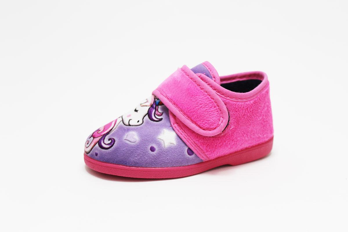 Zapatilla casa estampados niña unicornio - Imagen 8