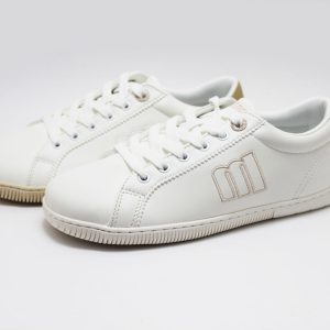 Deportivas respetuosas básicas blanco mujer Mustang