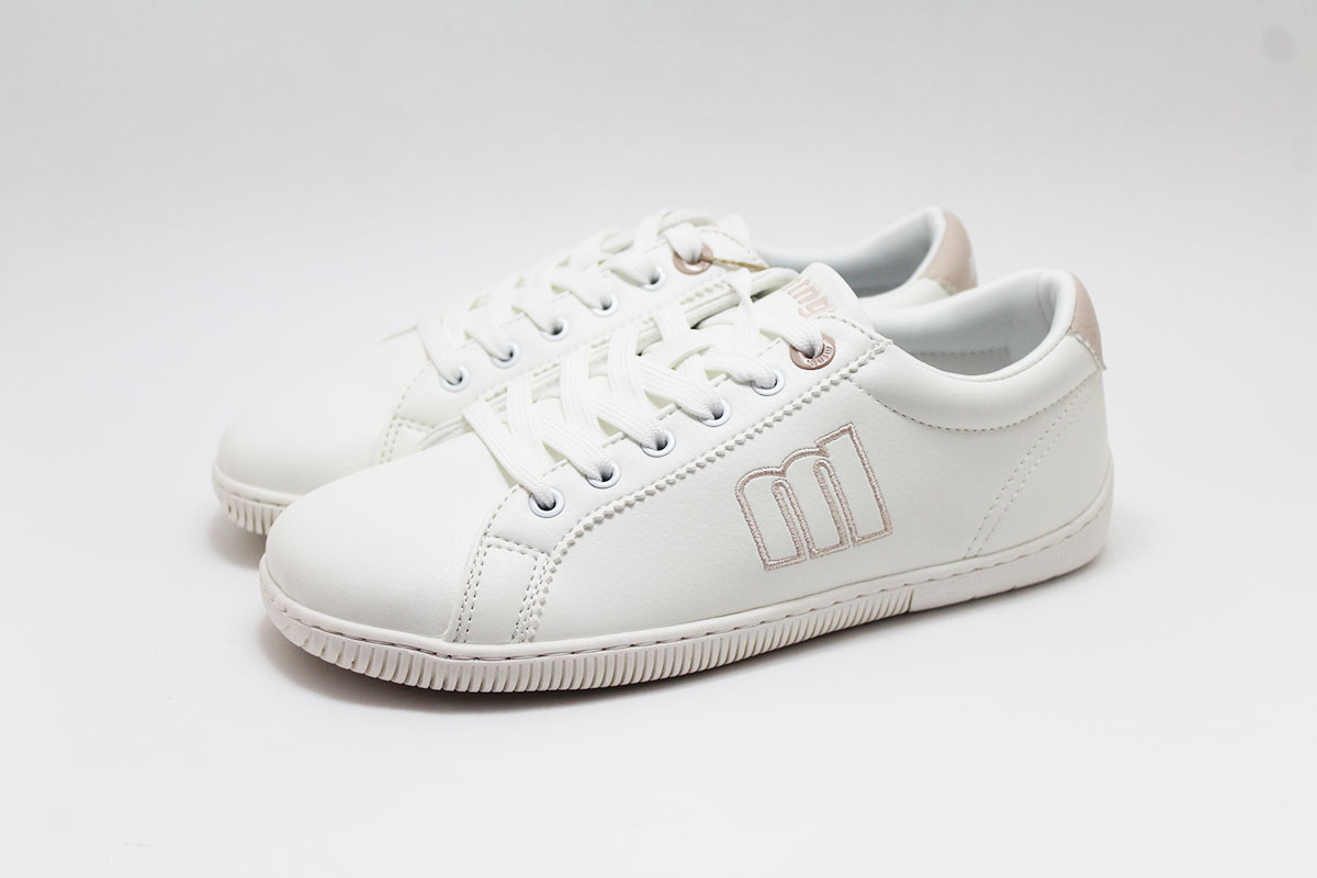 Deportivas respetuosas básicas blanco mujer Mustang - Imagen 3