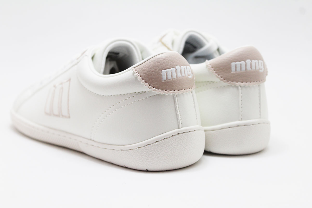 Deportivas respetuosas básicas blanco mujer Mustang - Imagen 7