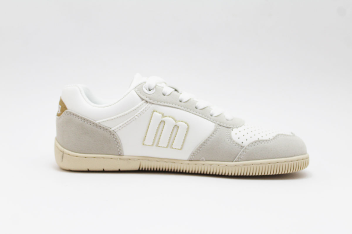Deportivas respetuosas blanco combinada color mujer Mustang - Imagen 8