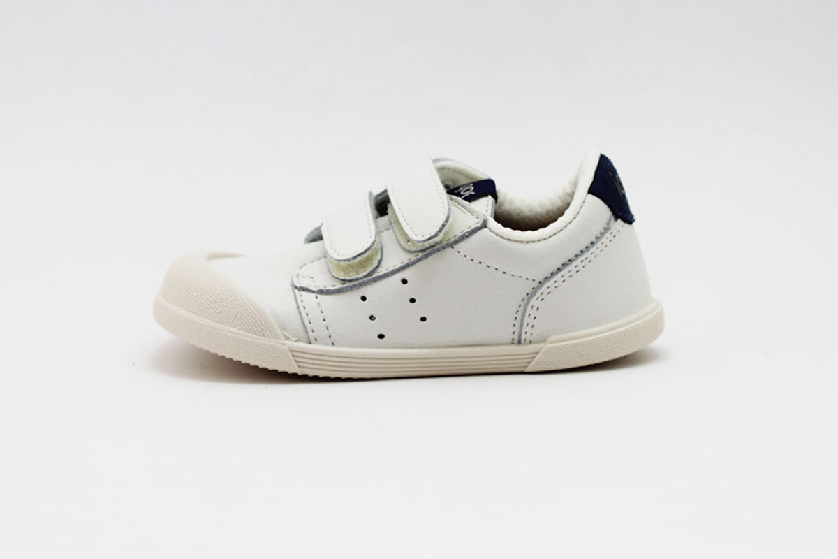 Zapatillas deportivas respetuosas blancas niños Igor - Imagen 4