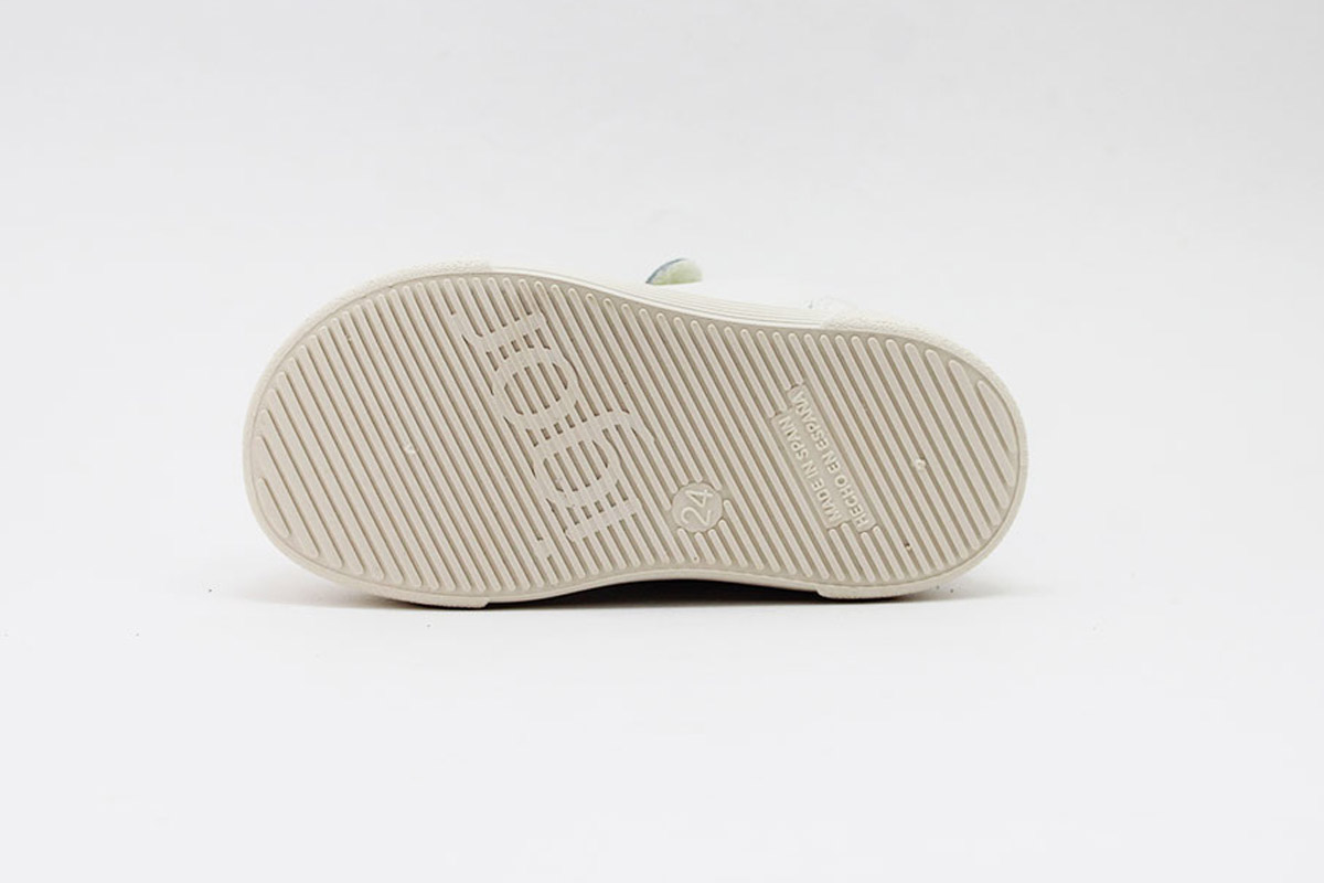 Zapatillas deportivas respetuosas blancas niños Igor - Imagen 6