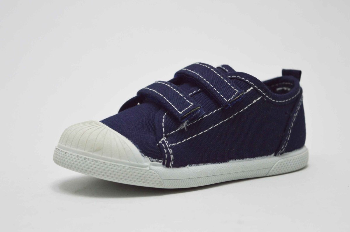 Zapatillas o bambas tipo lona con cierre adherente y puntera - Imagen 6