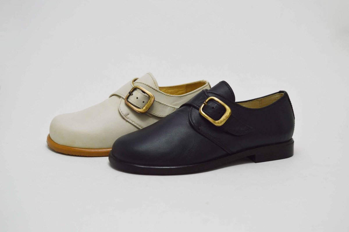 Zapato blucher con hebilla ceremonia niño - Imagen 2