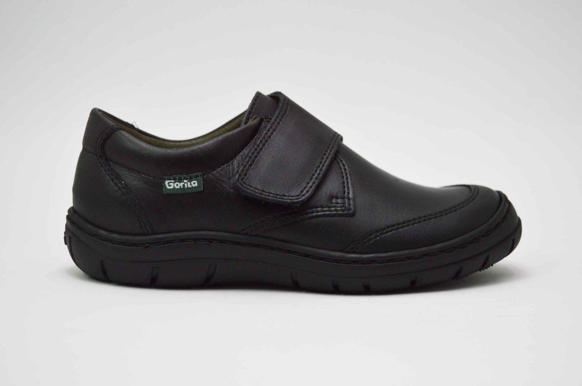 Zapato colegial negro niño con puntera reforzada Gorila - Imagen 5