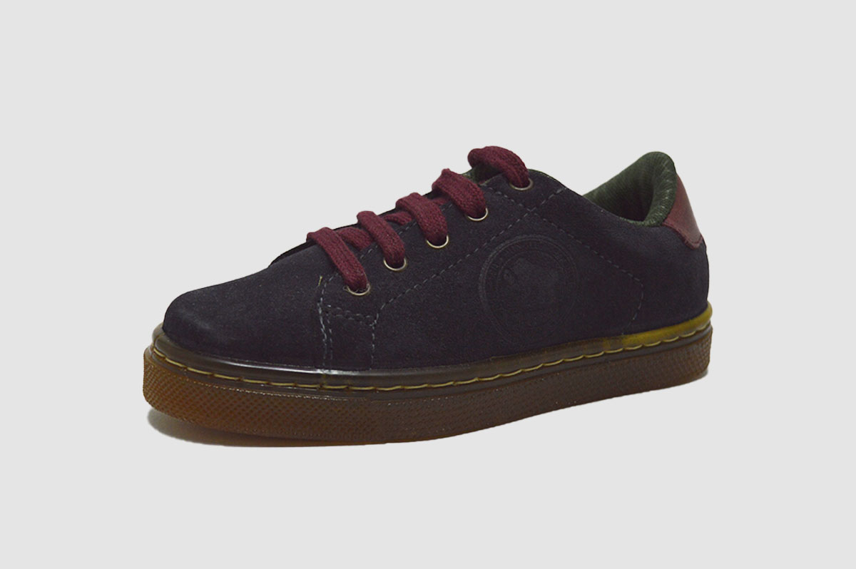 Zapato serraje azul cordones Gorila - Imagen 5