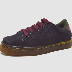 Zapato serraje azul cordones Gorila