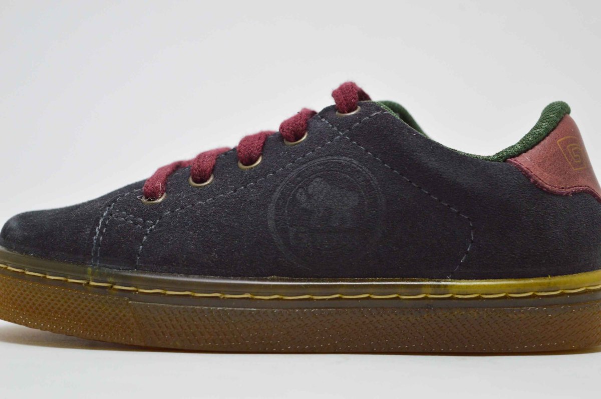 Zapato serraje azul cordones Gorila - Imagen 9
