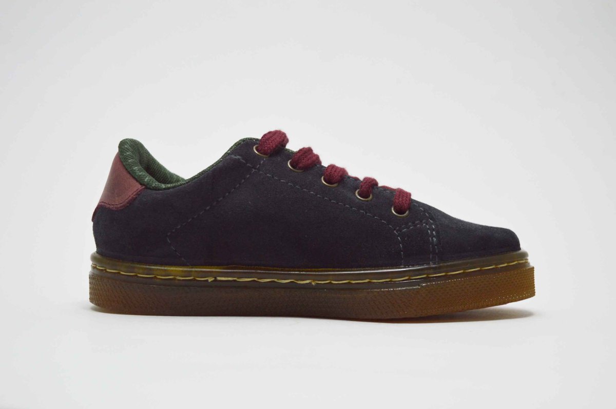 Zapato serraje azul cordones Gorila - Imagen 7