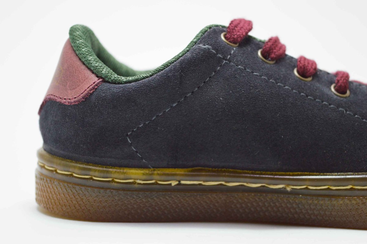 Zapato serraje azul cordones Gorila - Imagen 4
