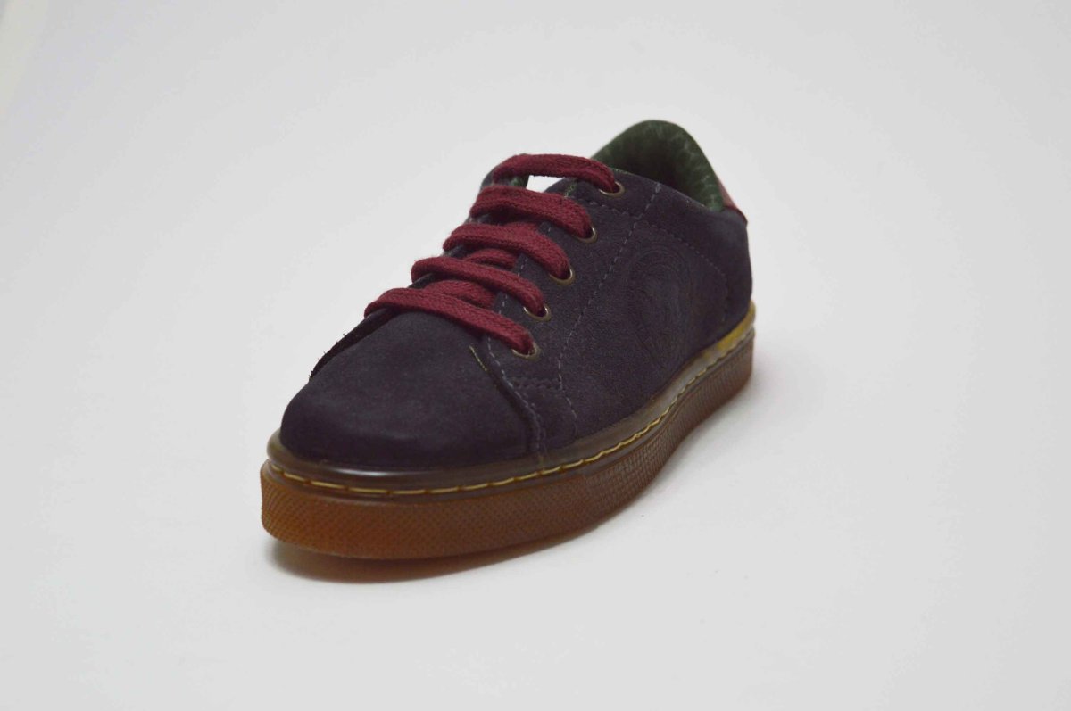 Zapato serraje azul cordones Gorila - Imagen 8