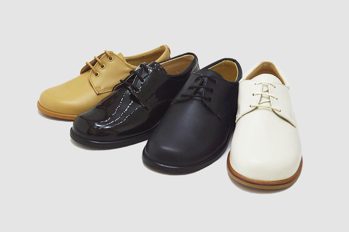 Zapato blucher cordones comunión niño - Imagen 2