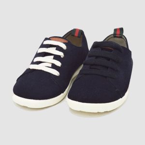 Zapato sport vestir cordones flexible niño