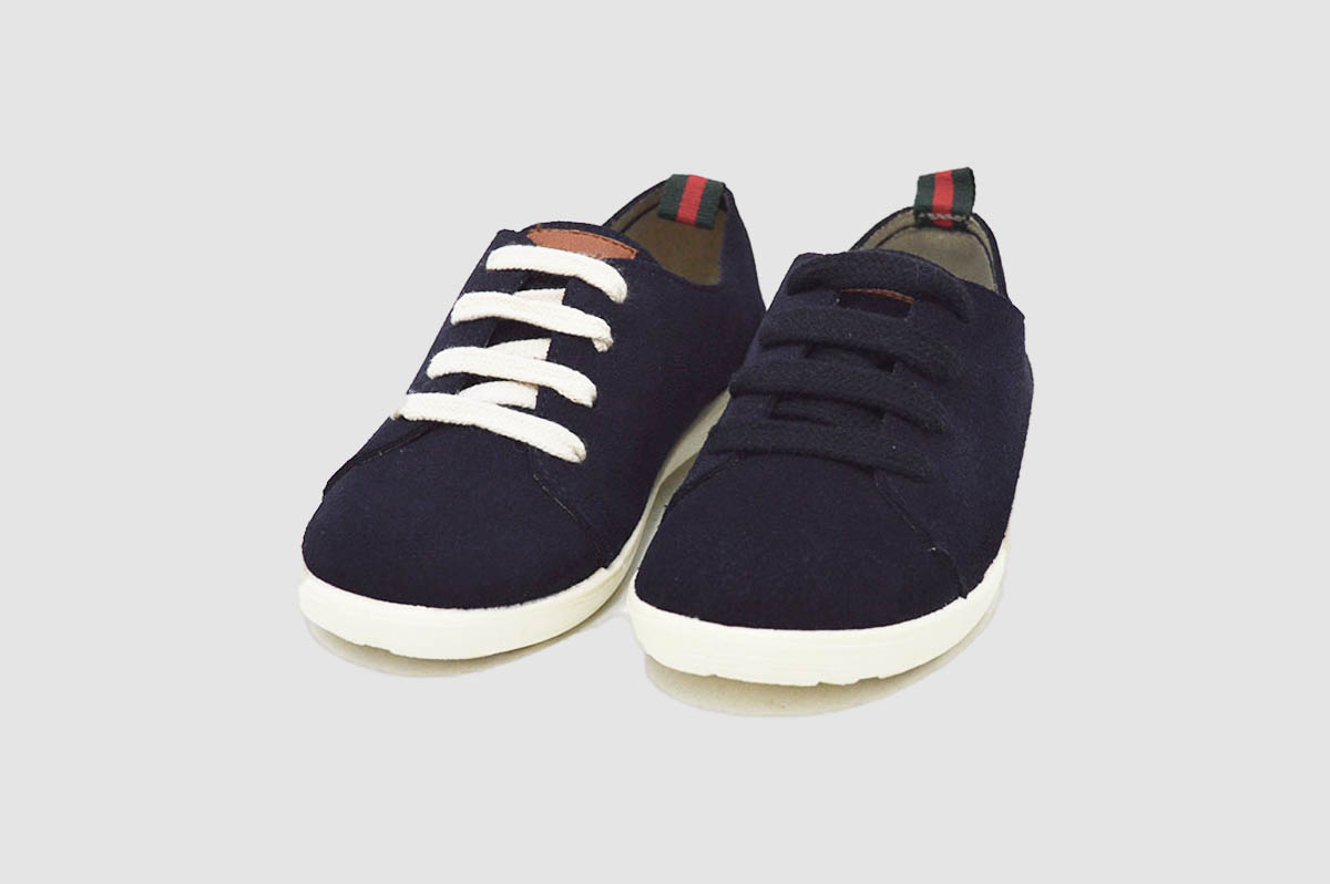 Zapato sport vestir cordones flexible niño