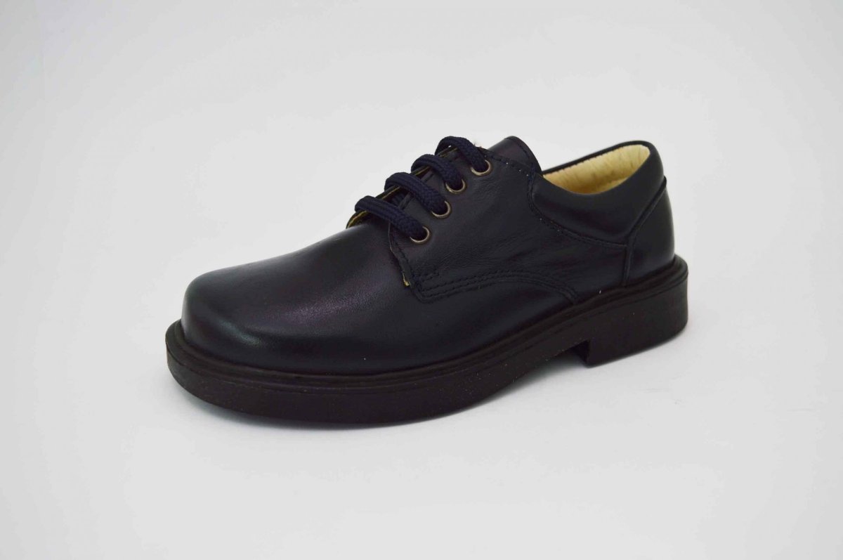 Zapato colegial con cordones niño - Imagen 3