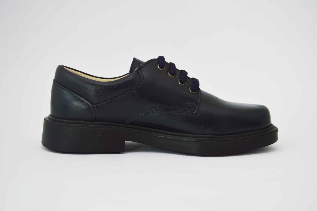 Zapato colegial con cordones niño - Imagen 5