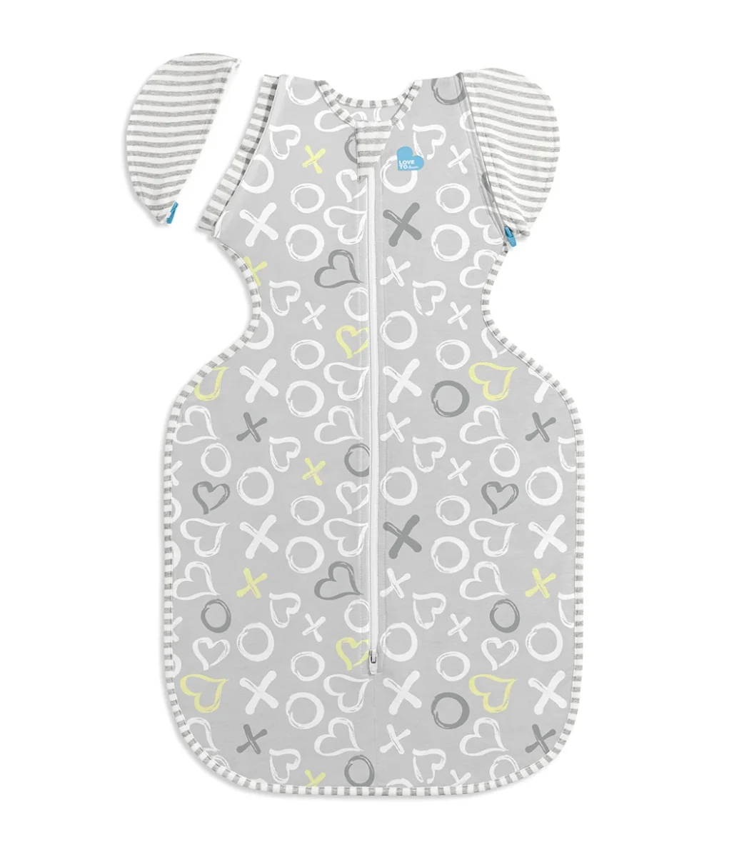 Swaddle Up™ Bolso de transición 0.2 TOG Viscosa de Bamboo White Kisses - Imagen 3