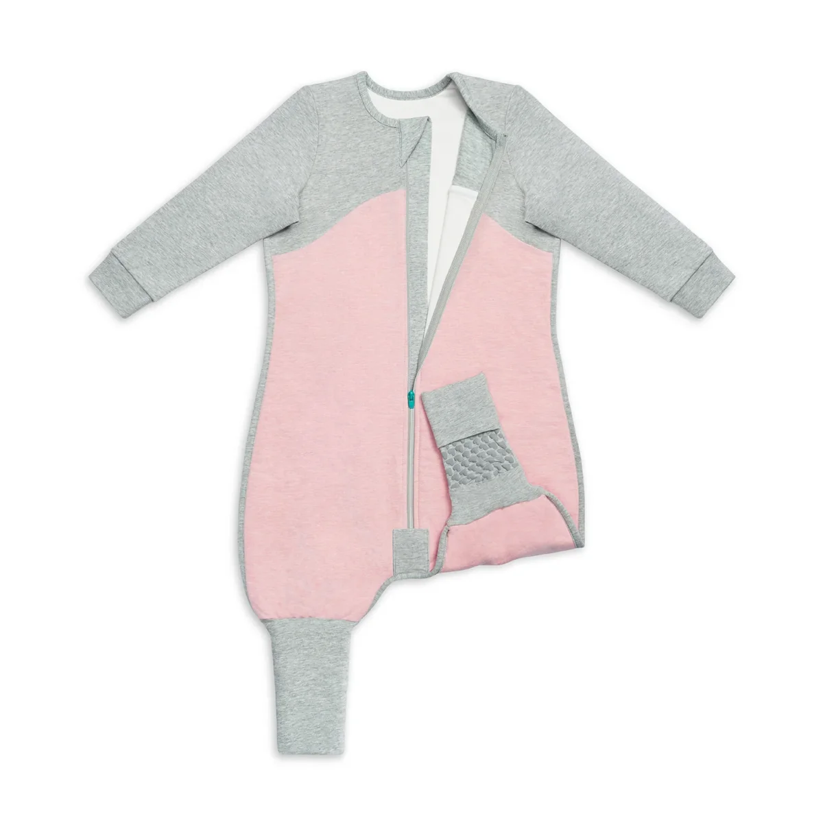 Pijama de dormir manga larga 1,5 TOG algodón orgánico Rosa - Imagen 7