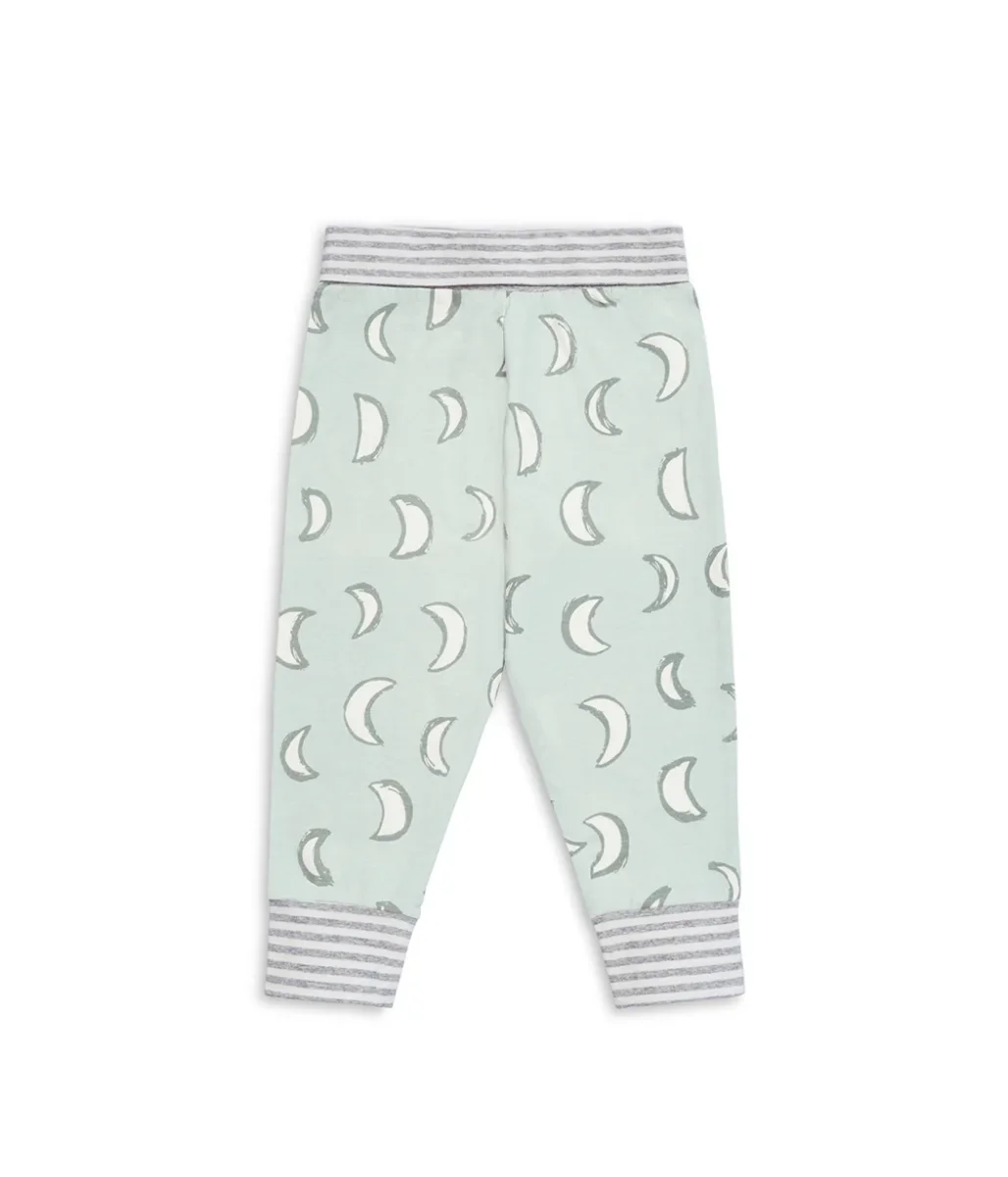 Conjunto de pijama para niños de manga larga de algodón Olive Eclipse - Imagen 4