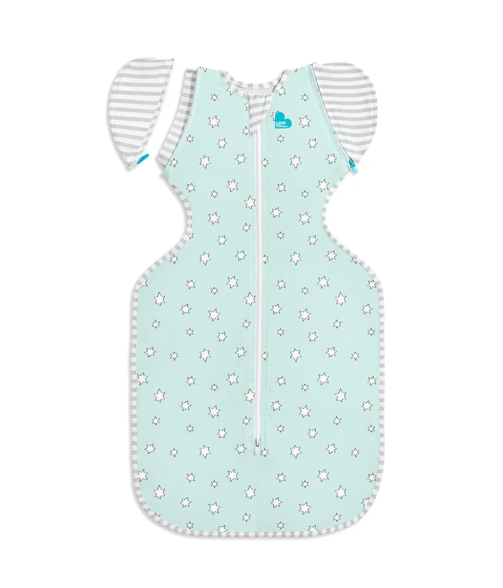 Swaddle Up™ Bolso de transición 0.2 TOG Viscosa de Bamboo Mint Superstar - Imagen 3