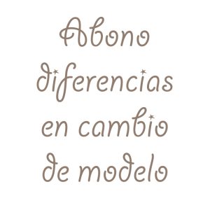 Abono diferencias modelos