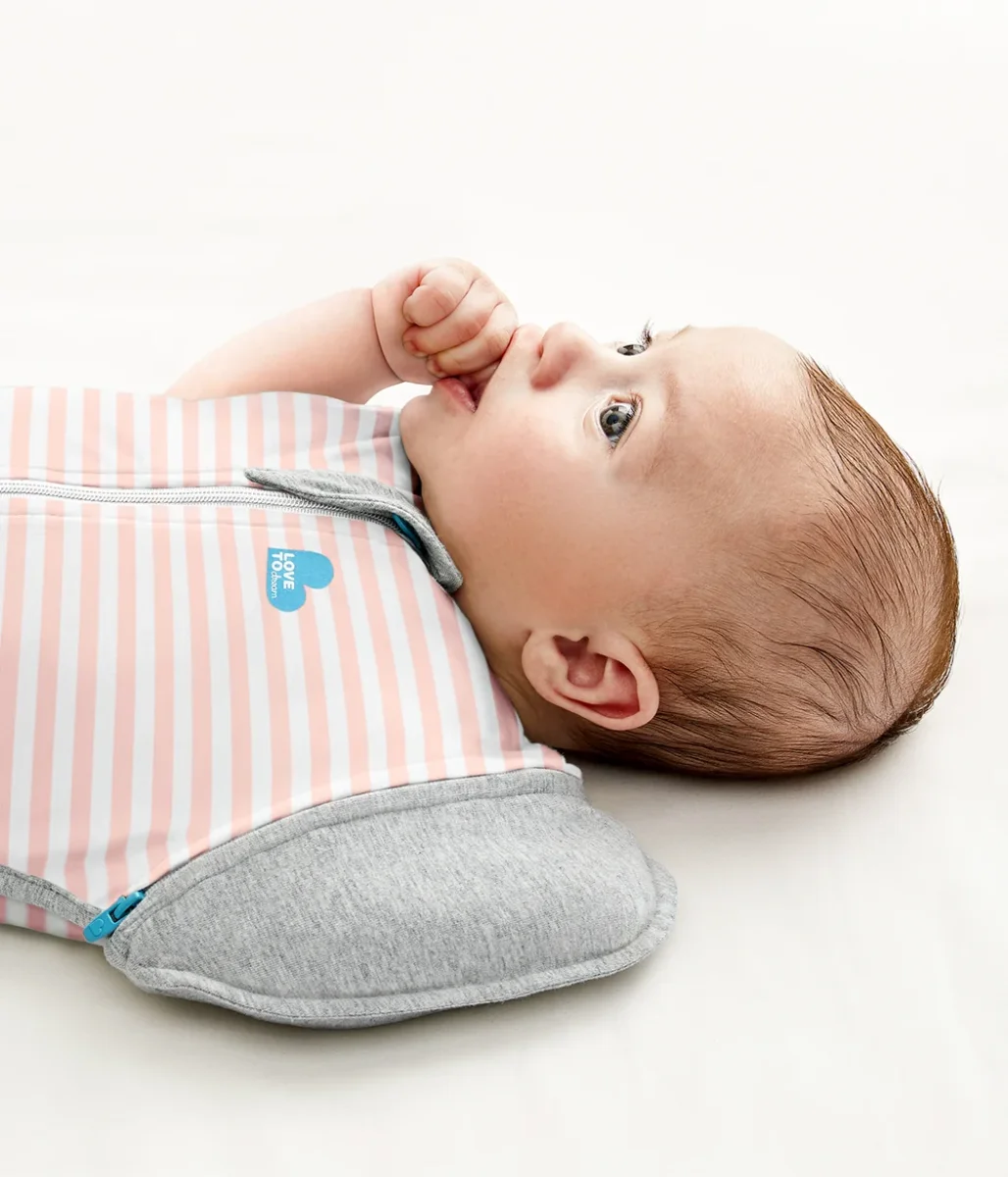 Swaddle Up™ Bolso de transición 1.0 TOG Algodón Rosa Viejo - Imagen 7