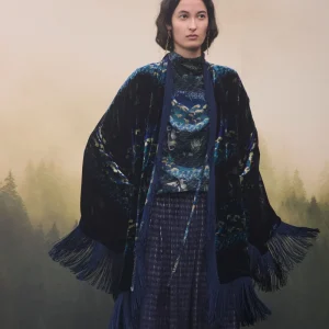 Kimono de terciopelo