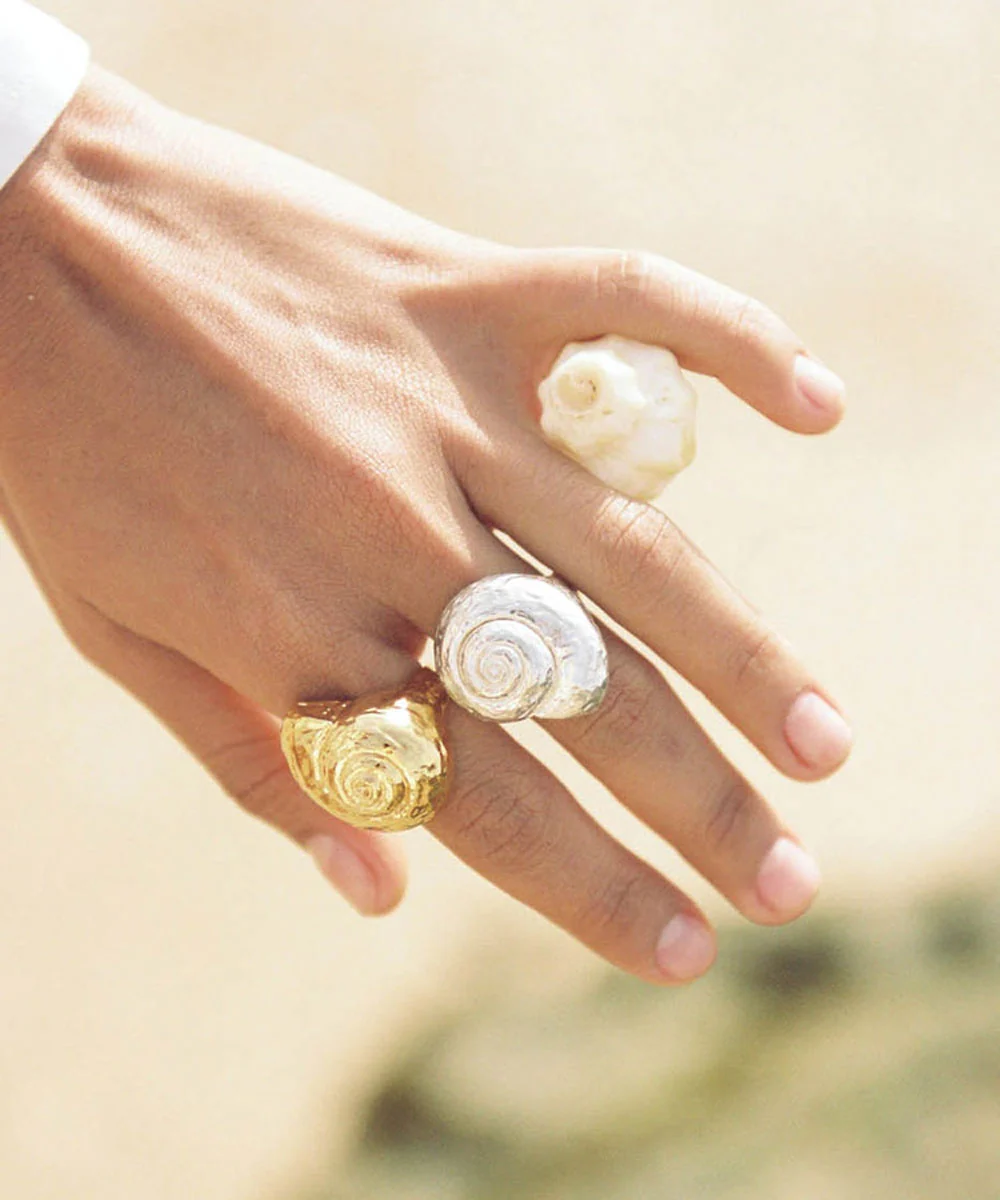 Anillo Caracola Oro