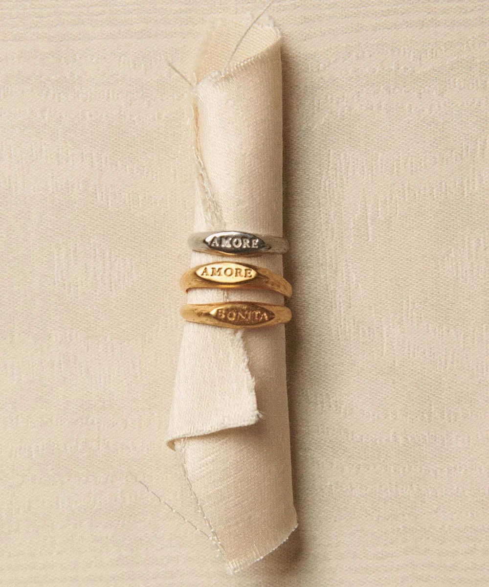 Anillo Mini Sello Amore