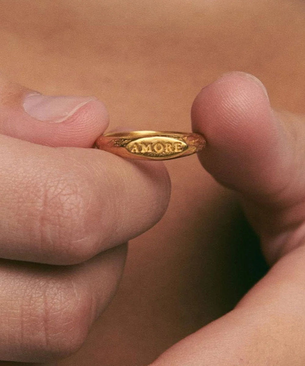 Anillo Mini Sello Amore - Imagen 3