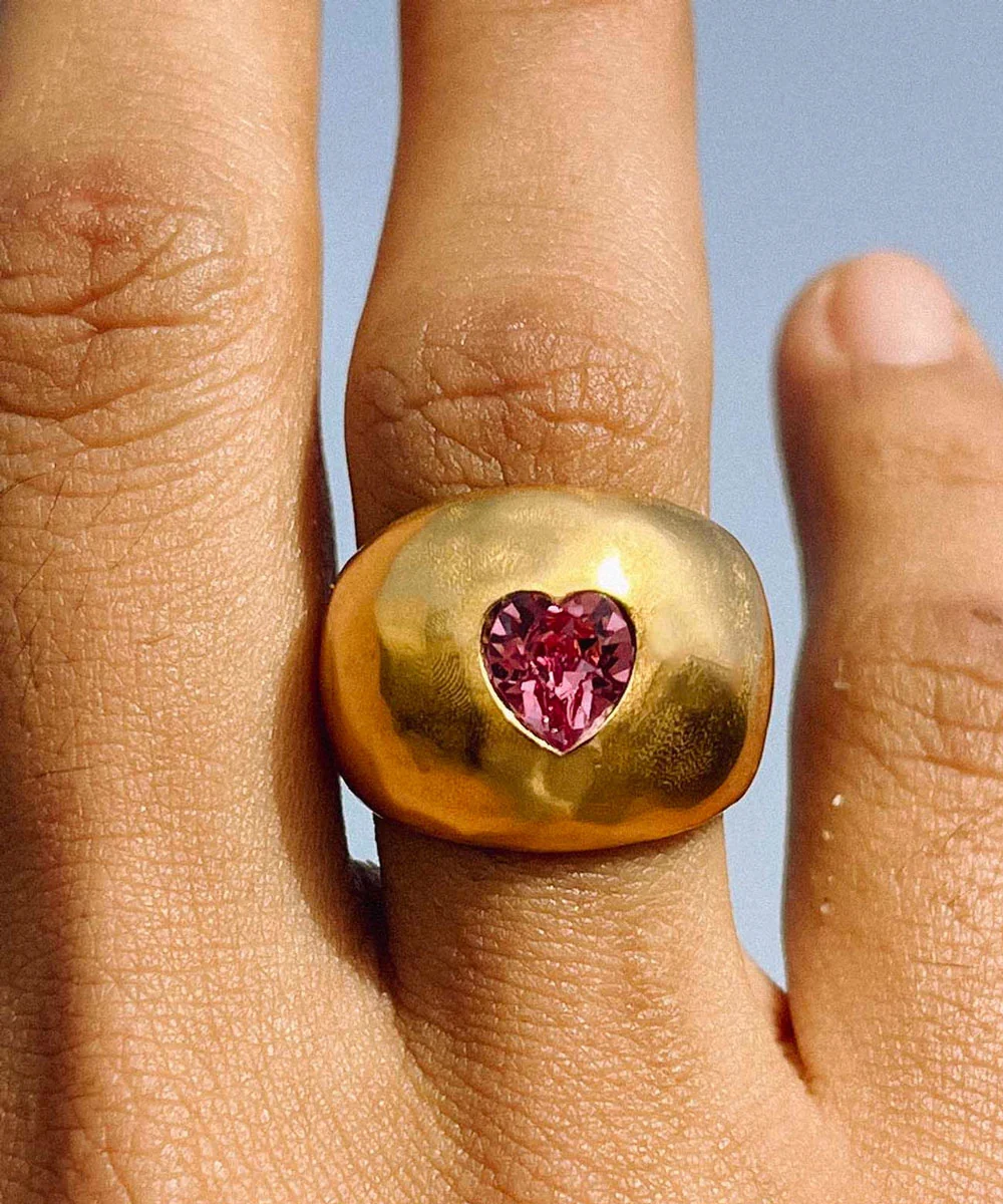 Anillo Sello Dolce Rosa - Imagen 3