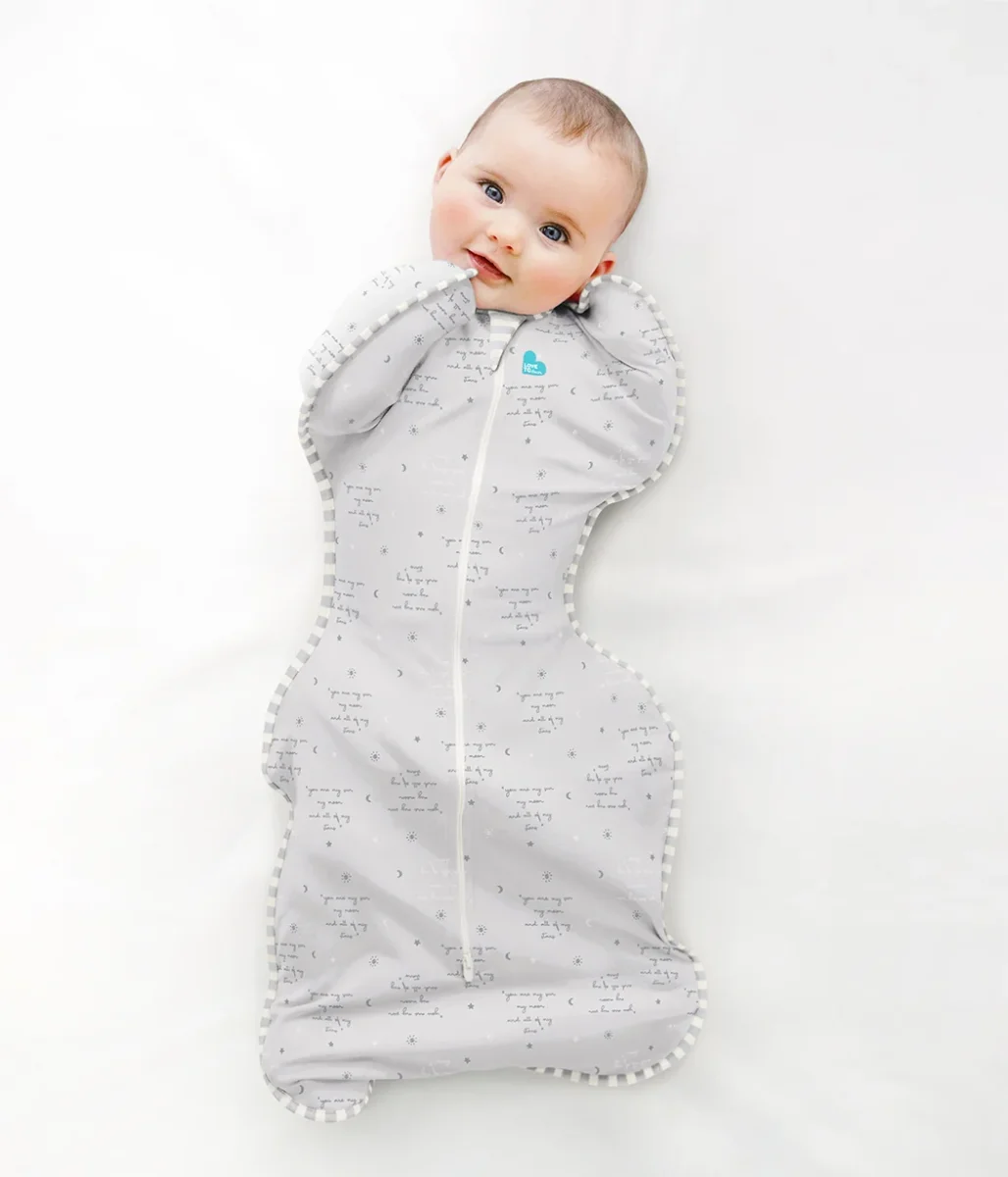 Swaddle Up™ 0.2 TOG Algodón Gris Eres Mi - Imagen 4