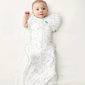 Swaddle Up™ Bolso de transición 1.0 TOG Viscosa de Bamboo Cream Stars & Moon