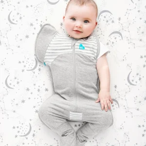 Swaddle Up™ Traje de transición 1.0 TOG Algodón Gris