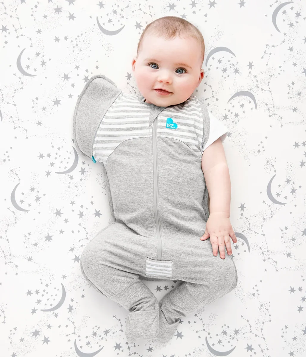 Swaddle Up™ Traje de transición 1.0 TOG Algodón Gris