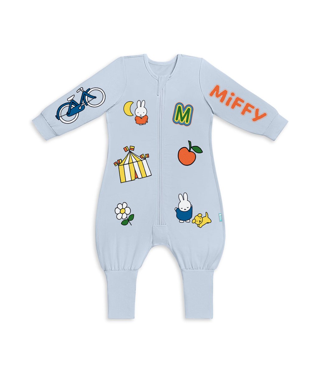 Pijama de Manga Larga 1.0 TOG de Algodón Azul con Estampado de Miffy - Imagen 3