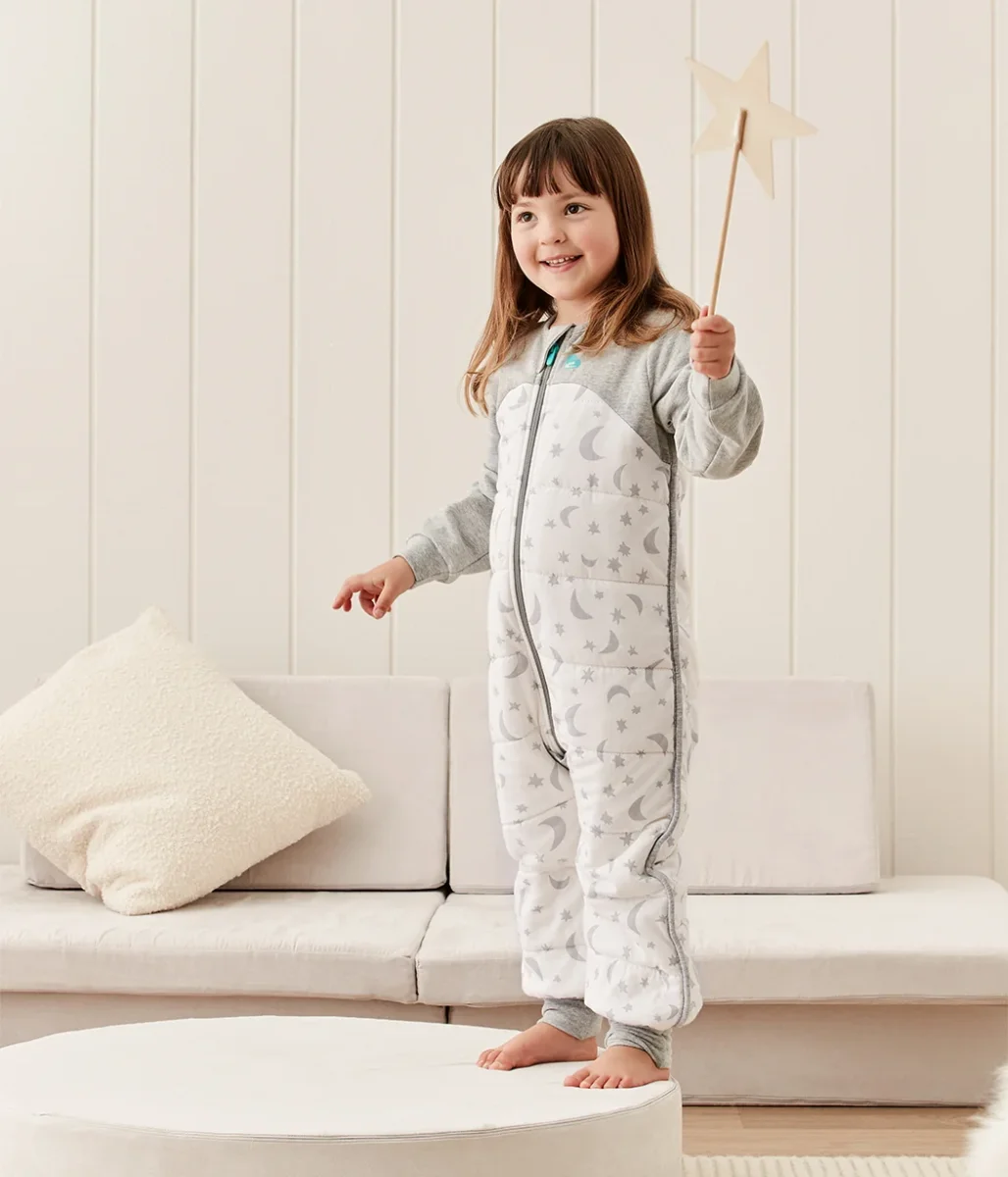 Pijama Manga Larga 2.5 TOG Algodón Blanco Claro de Luna - Imagen 2